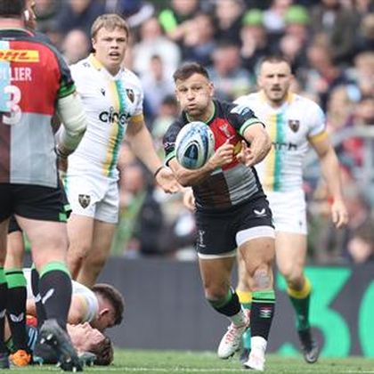 'I think the ball is out' - Care denies second yellow controversy as Harlequins beat Northampton