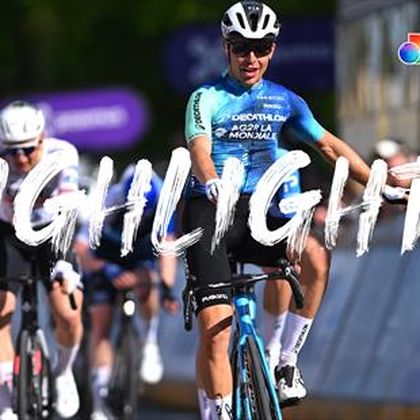 Highlights: Van den Bergs sats betalte sig ikke, da Cosnefroy vandt De Brabantse Pijl