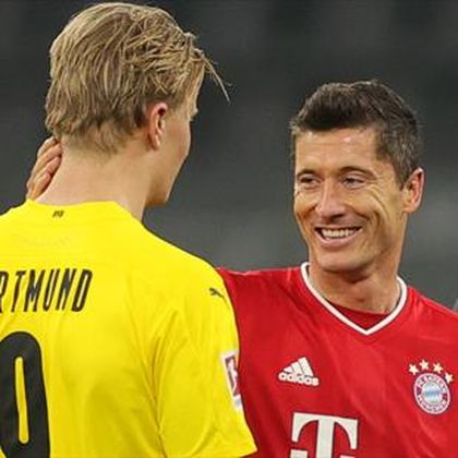 Dortmund-Bayern: Lewandowski y Haaland homenajean al Torpedo Müller (20:30)