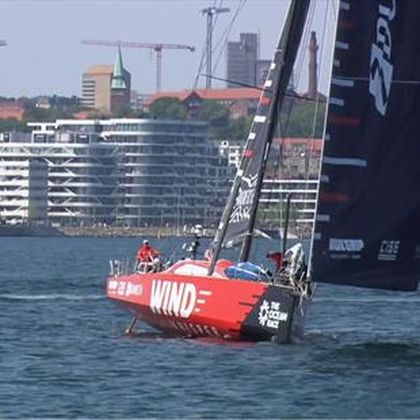 Wind Racing vinder Ocean Race in-port VO65 I Aarhus: Se afslutningen her