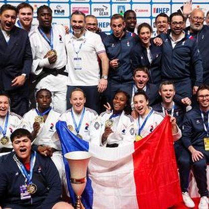 Sur le toit de l'Europe : les Bleus décrochent l'or par équipes mixtes