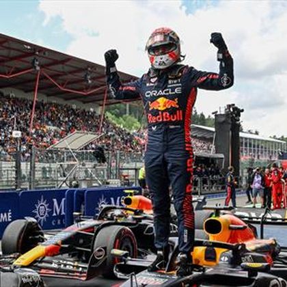Verstappen a hatodik helyről rajtolva is győzött a Belga Nagydíjon