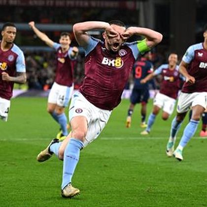 Villa hold off Lille fightback to take narrow lead to France