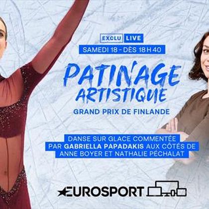 Gabriella Papadakis consultante de prestige sur Eurosport ce week-end !