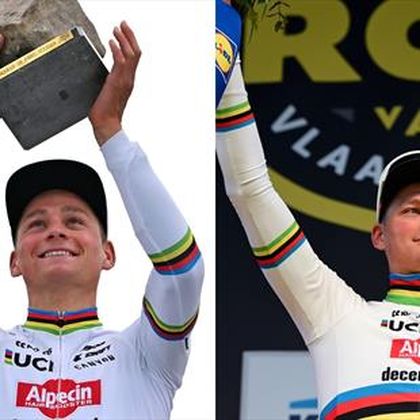 Van der Poel conquista el doblete Flandes-Roubaix el mismo año, el reto que jamás logró Merckx