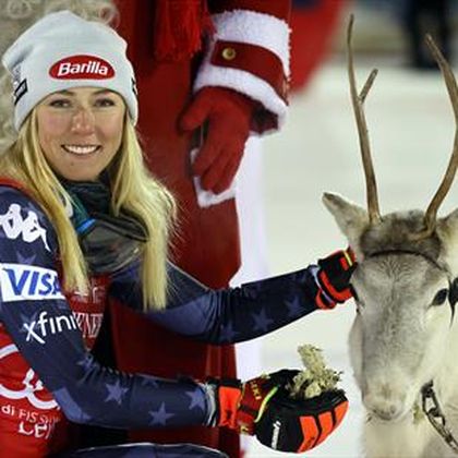‘A little bit of sunshine' – Shiffrin reveals names of two reindeer she won