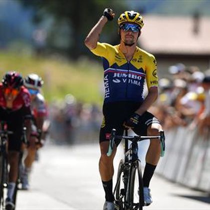 Primoz Roglic powers away from Egan Bernal to win Tour de l’Ain Stage 2