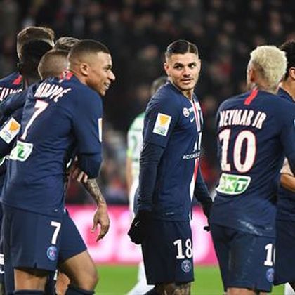 PSG senza freni in Coppa di Lega: 6-1 al Saint Etienne con tripletta di Icardi