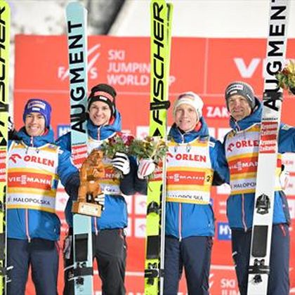 Kraft propels Austria to team ski jumping victory in Zakopane