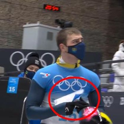 Mesajul politic afișat de un sportiv ucrainean, la Beijing, după ce și-a terminat cursa