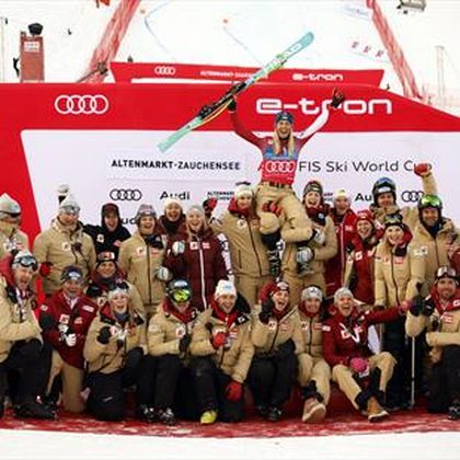 'Close to perfect' - Huetter ends Austrian World Cup drought with narrow win