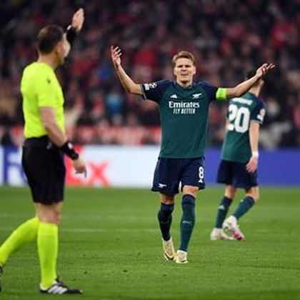 Champions League over for Ødegaards Arsenal