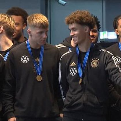 U17-Weltmeister zurück in Deutschland: Youngster gefeiert