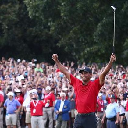 Tiger Woods wins first tournament in 1,876 days