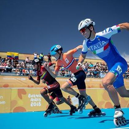 Olimpiadi Giovanili: Vincenzo Maiorca argento e Giorgia Valanzano bronzo nel pattinaggio a rotelle