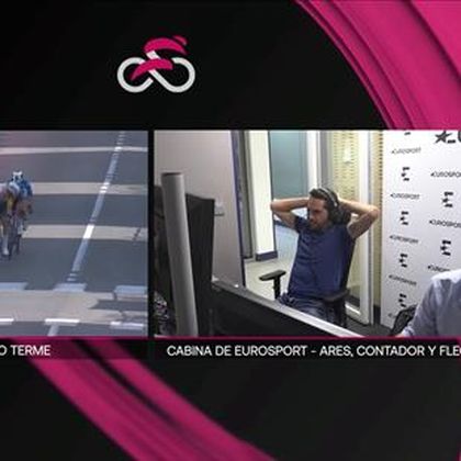 "¡Puxa Asturies!" Así vivió la cabina de Eurosport el monumental triunfo de Pelayo Sánchez