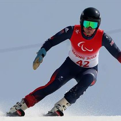 `Great Britain’s James Whitley ‘extremely happy’ with sixth-placed finish in the giant slalom event
