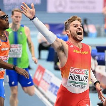 Óscar Husillos gana el oro en los 400 metros