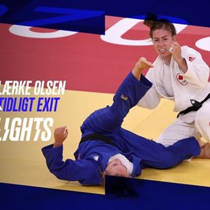 Highlights: Lærke Olsen tabte første kamp i Tokyo