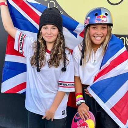 Brown makes history with world skateboarding title aged 14