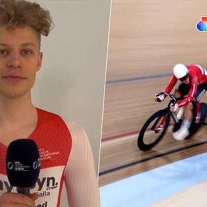 Tobias Aagaard nyder at være med i UCI Track Champions League: En stor oplevelse