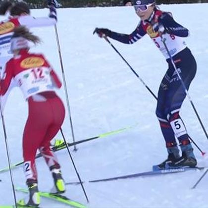 A la lutte pour le podium, Brocard a… rebroussé chemin, à la recherche d'un ski