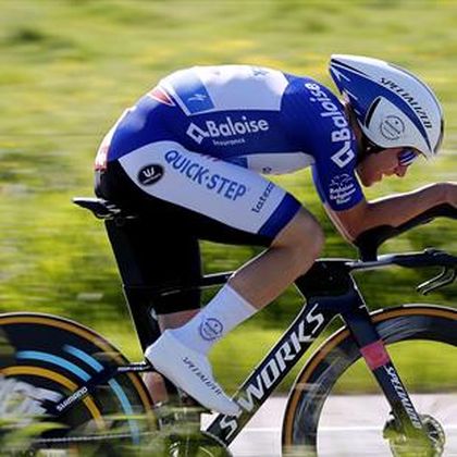 Evenepoel triumphs at Baloise Belgium Tour stage two time trial
