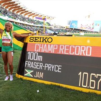 Fraser-Pryce bir daha şampiyon, podyum bir daha Jamaikalıların