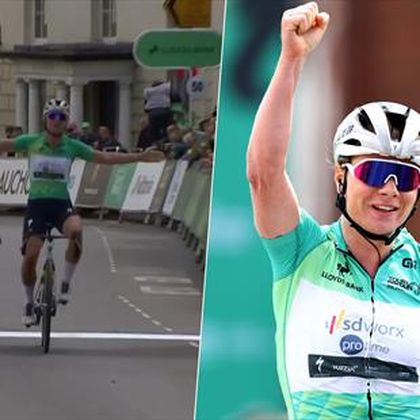 Suveræne Lotte Kopecky vinder 2. etape af Tour of Britain – Se verdensmesteren køre i mål her