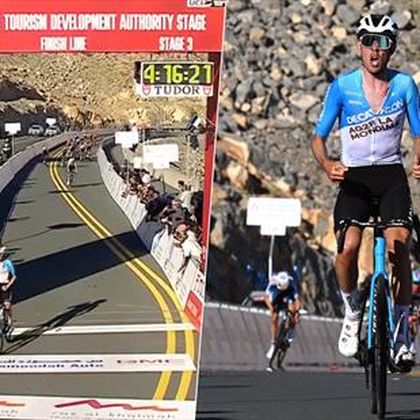 Ben O’Connor vinder 3. etape på Jebel Jais: Se afslutningen her