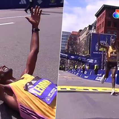 ”Det er en af de sejeste måder at vinde et maraton på” – Lemma vinder Boston Maraton efter sololøb