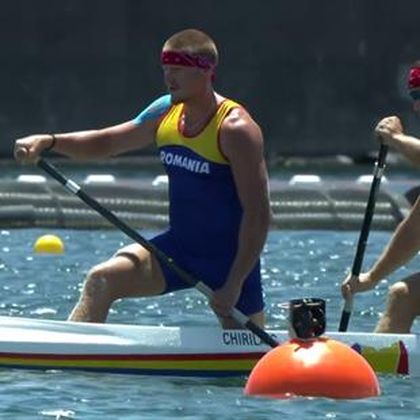 Jocurile Olimpice: Finala canoe dublu masculin 1000m, Mihalachi și Chirilă