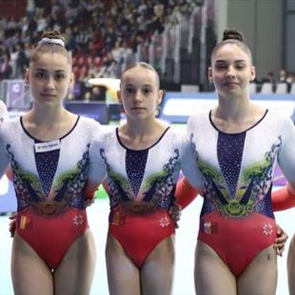 România, locul 8 la Campionatele Europenele de gimnastică artistică, de junioare, de la Rimini