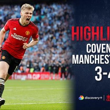 Highlights: Højlund sender Coventry ud af FA Cup’en på straffe i vanvittig semifinale