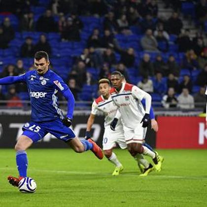 Copa de la Liga, Lyon-Estrasburgo Fin de la aventura (1-2)