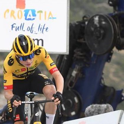 Vingegaard secures first win since Tour de France triumph on punchy finish in Croatia