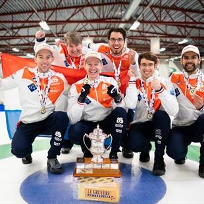 EK Curling | Nederlandse ploeg van skip Gösgens uitgeschakeld na vijfde nederlaag in Aberdeen