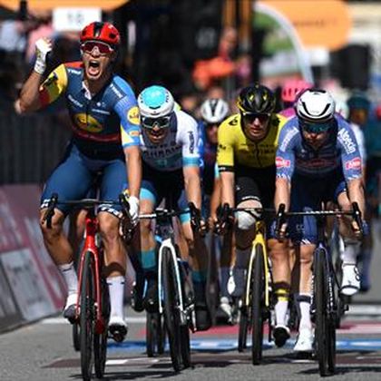 Pierwsze włoskie zwycięstwo w tegorocznym Giro d'Italia. Aniołkowski znów w czołówce