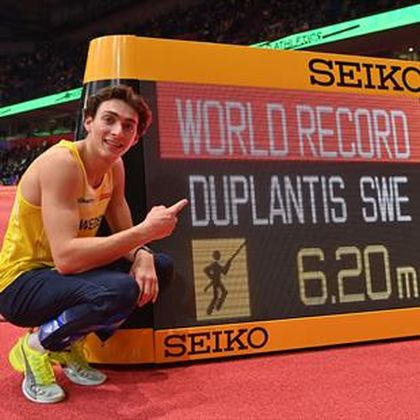 6,20 Meter! Duplantis verbessert eigenen Weltrekord erneut