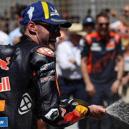 KTM's Binder wins Spanish MotoGP sprint race after thrilling contest, Bagnaia second