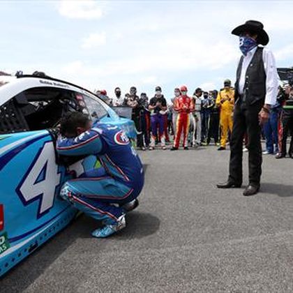 Stop al racismo: La NASCAR arropa a Wallace tras aparecer una soga en su box