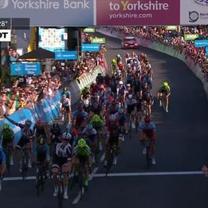Tour de Yorkshire, Max Walscheid sprinta a Scarborough davanti a Cort Nielsen