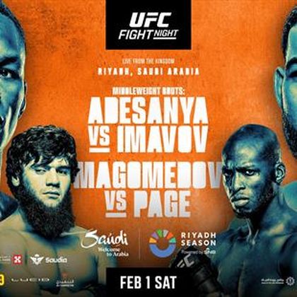UFC Fight Night: Adesanya vs Imavov, quando e dove vederla in TV e streaming