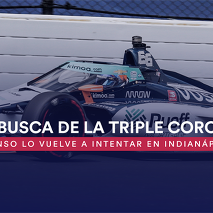 500 Millas de Indianápolis: Alonso busca la Triple Corona
