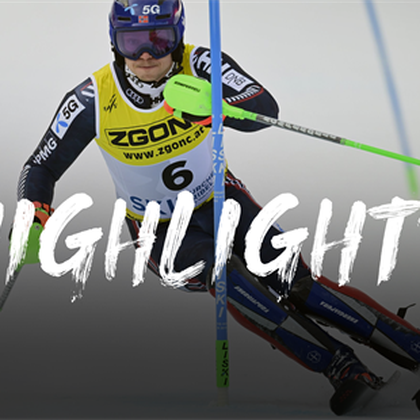 Highlights: Kristoffersen von 16 zu Slalom-Gold - Ginnis furios