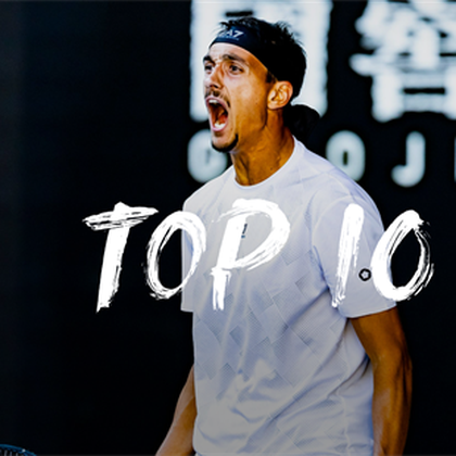 Men’s Top 10 Shots at Australian Open featuring winner Sinner