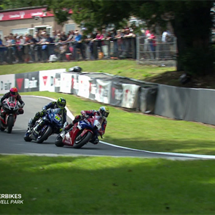 Bridewell repels challenge of Ryde for victory in British Superbikes Race 2 at Cadwell Park