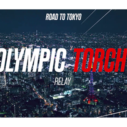 La antorcha olímpica de Tokio 2020 sigue su camino