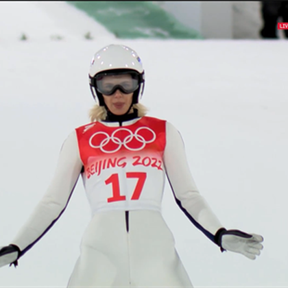 Daniela Haralambie, rezultat excelent la Beijing în prima manșă la sărituri cu schiurile
