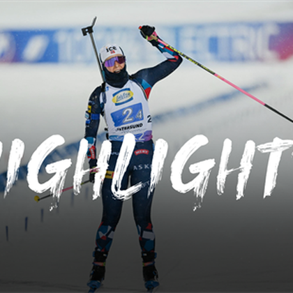 Highlights: Tandrevold stars in women’s relay at Oestersund